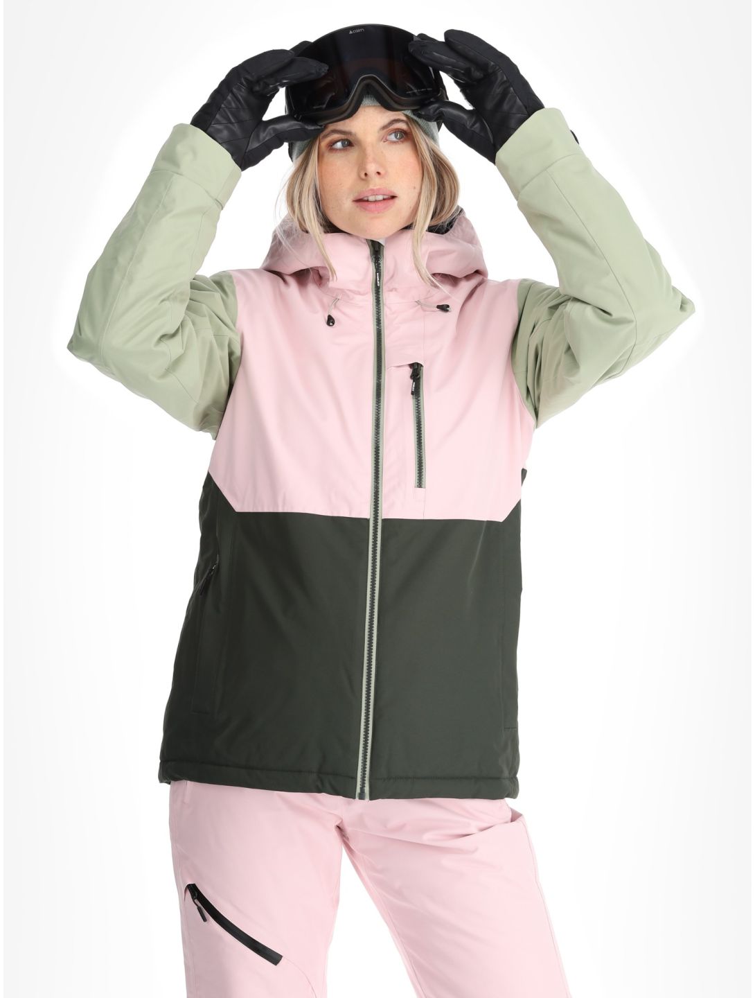 Icepeak, Cathay ski jacket women Asparagus green 