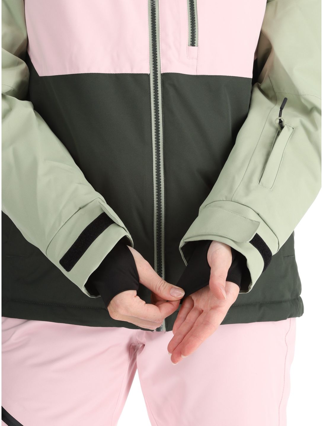 Icepeak, Cathay ski jacket women Asparagus green 