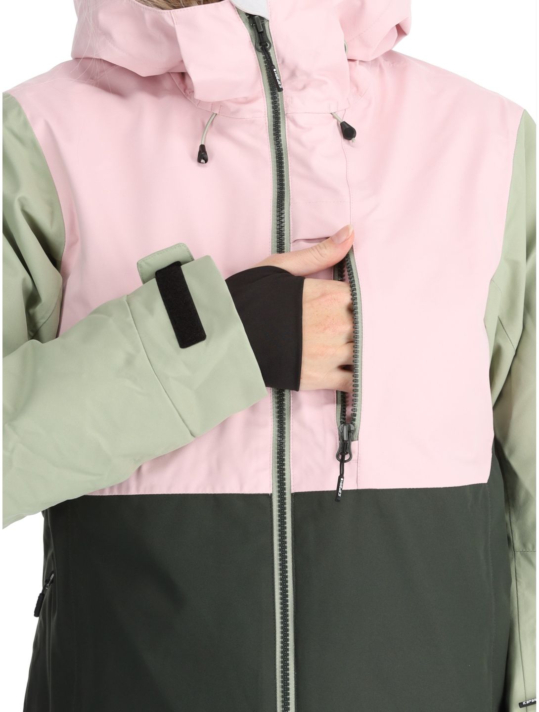 Icepeak, Cathay ski jacket women Asparagus green 