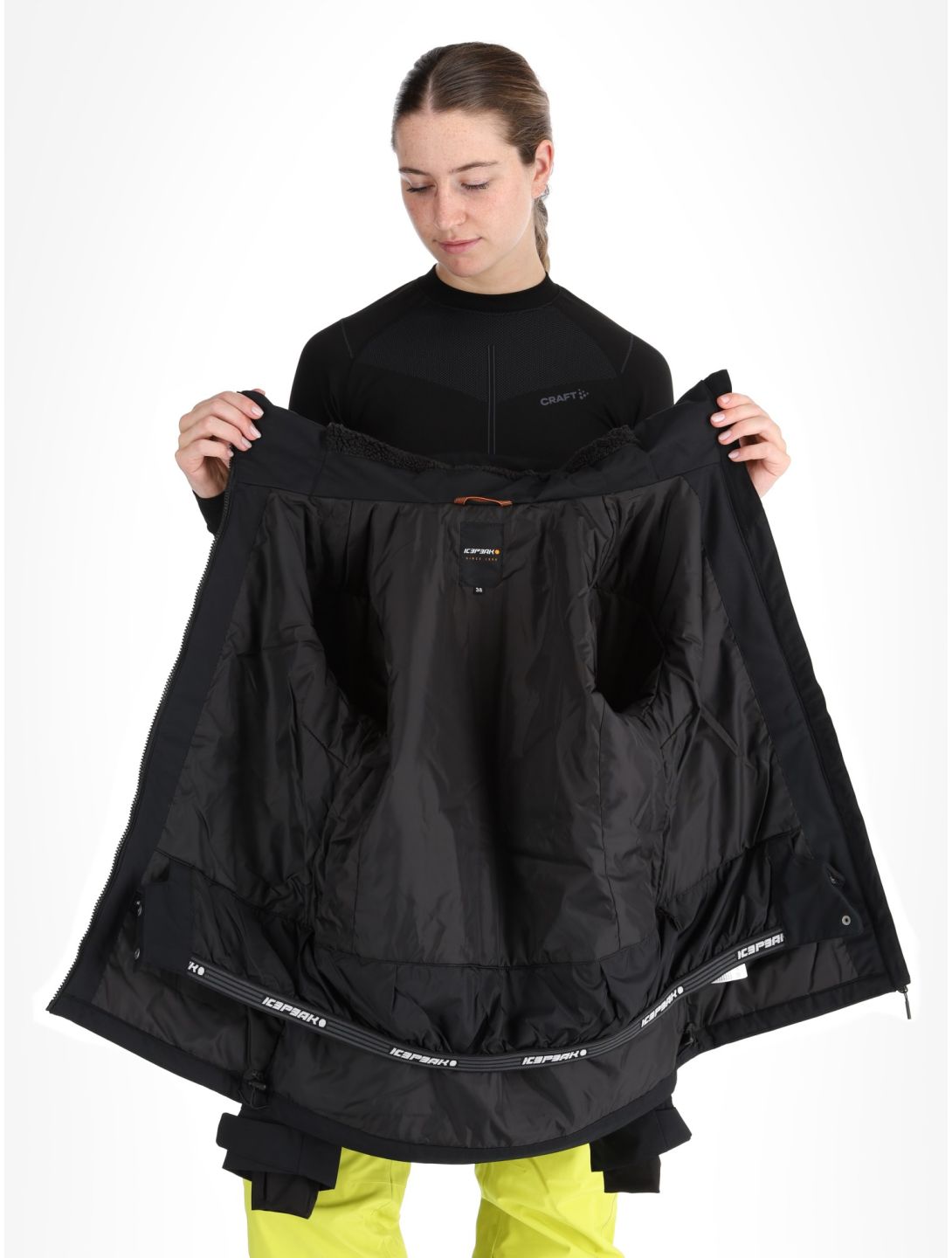 Icepeak, Cathay ski jacket women Black black 