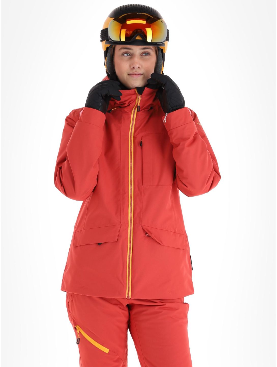 Icepeak, Cathay ski jacket women Cranberry red 