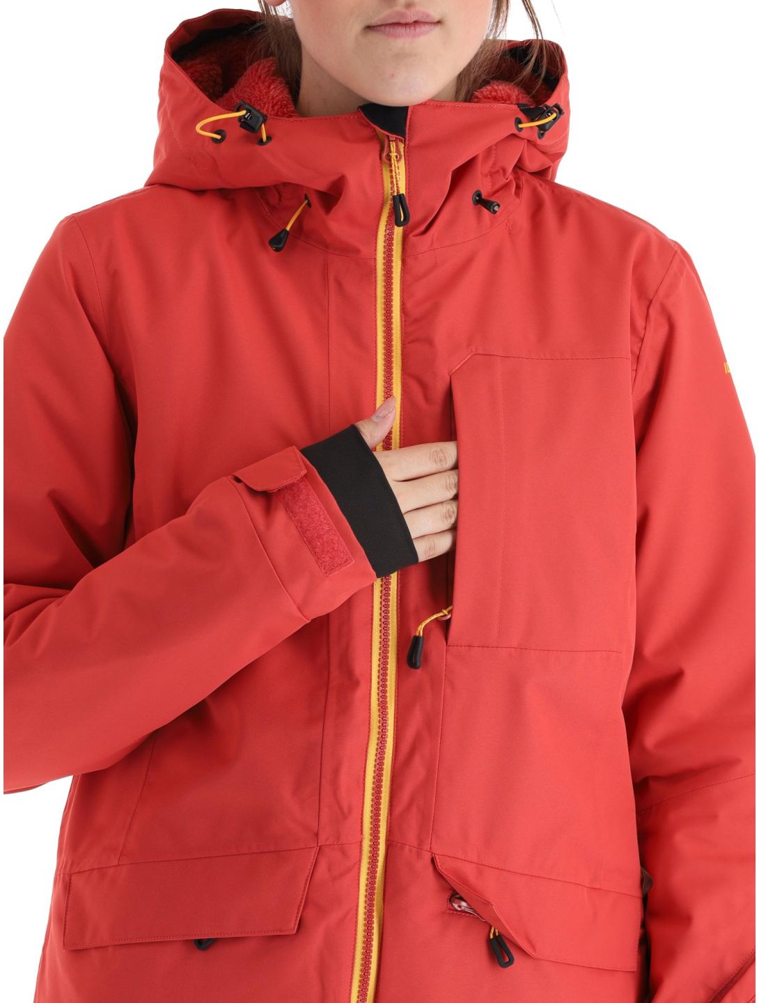 Icepeak, Cathay ski jacket women Cranberry red 