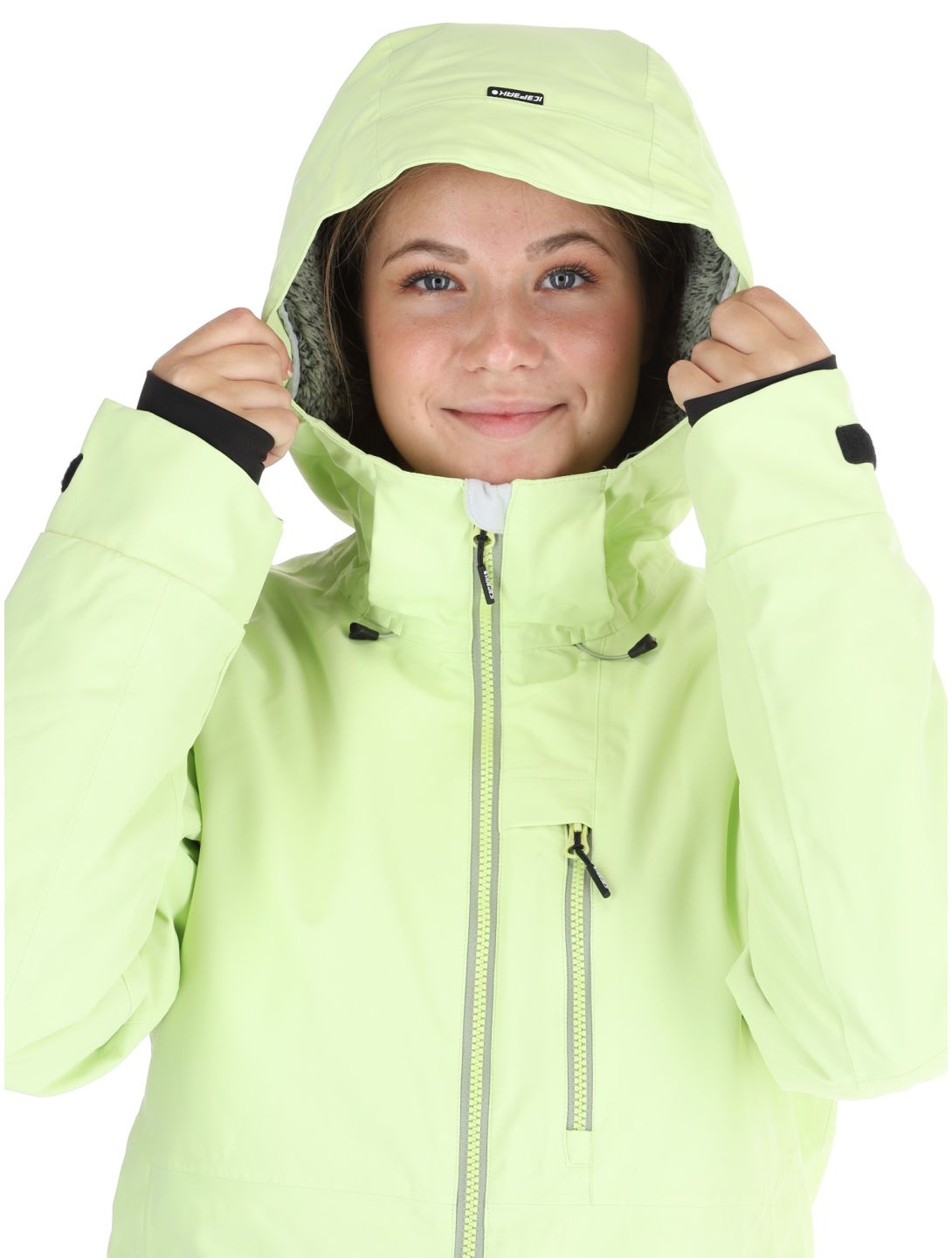 Icepeak, Cathay ski jacket women Light Green green 