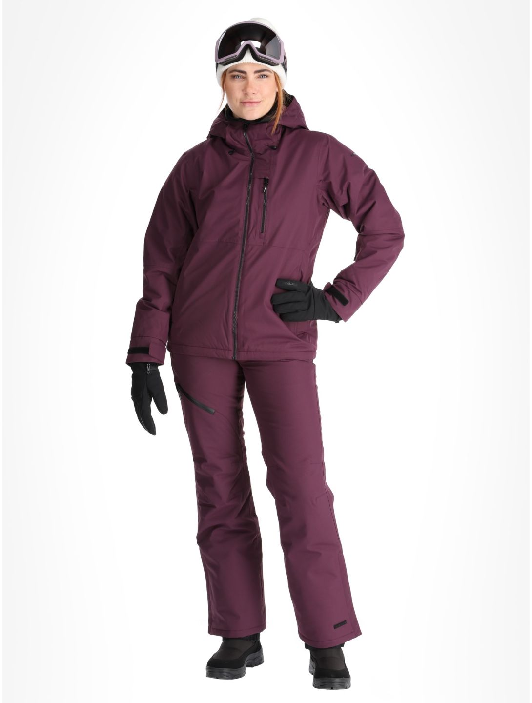 Icepeak, Cathay ski jacket women Plum purple 