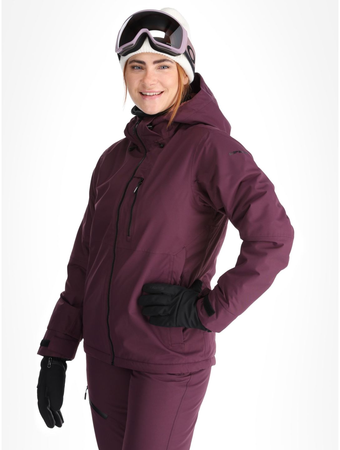 Icepeak, Cathay ski jacket women Plum purple 