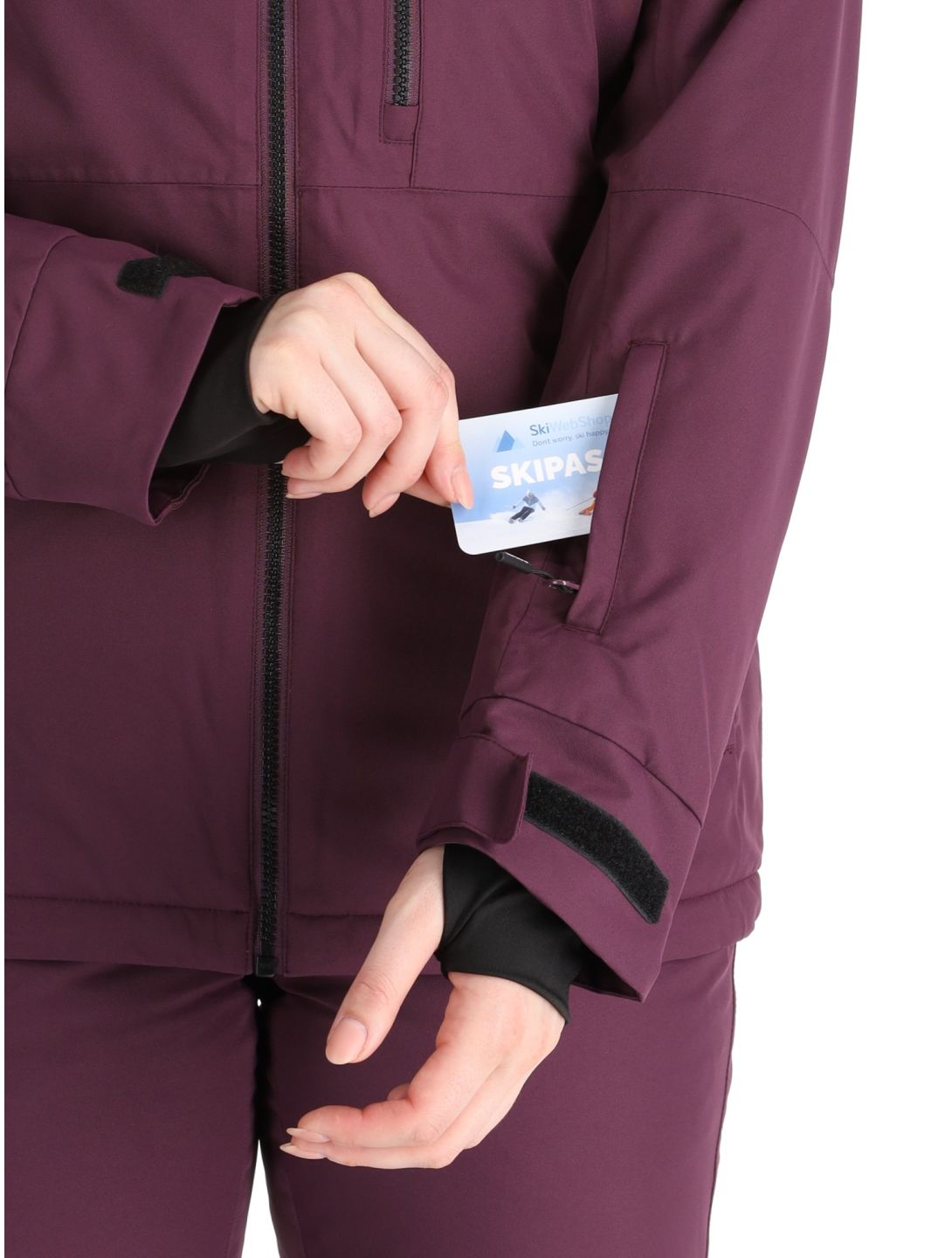 Icepeak, Cathay ski jacket women Plum purple 