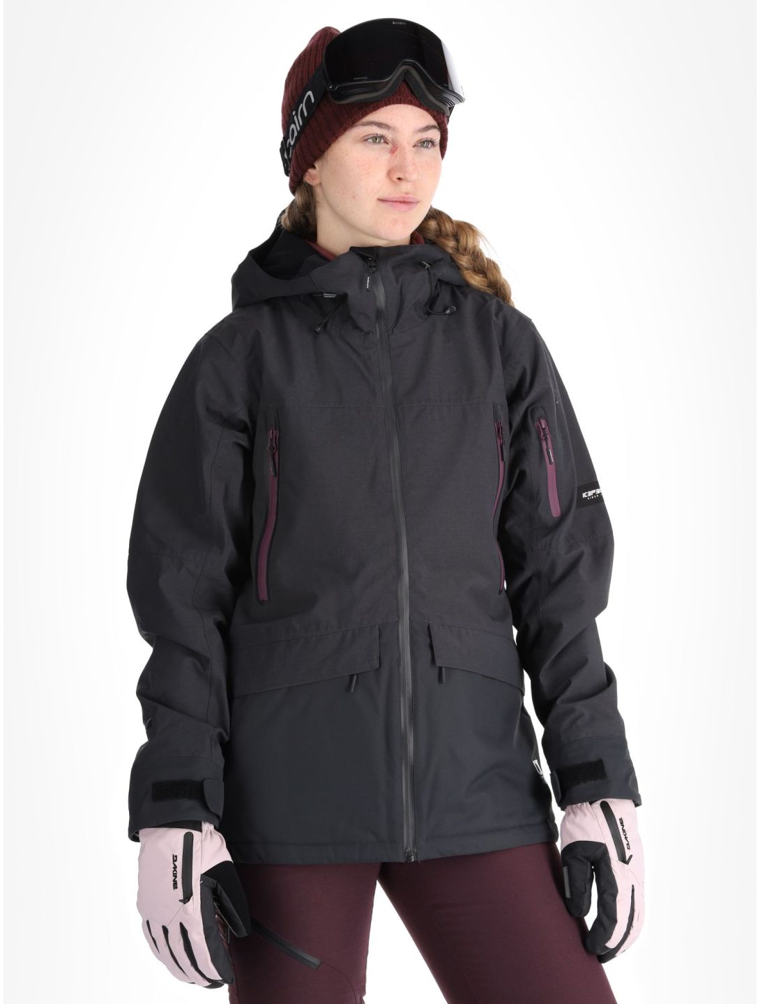 Icepeak, Cavour ski jacket women Anthracite grey 