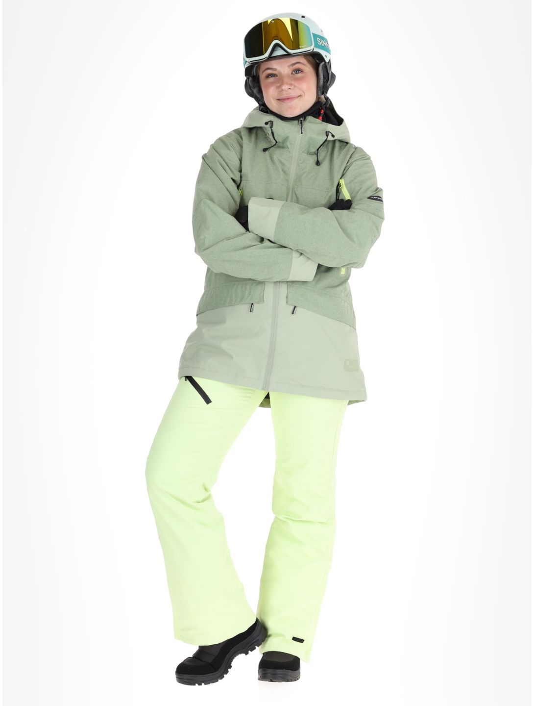 Icepeak, Cavour ski jacket women Asparagus green 