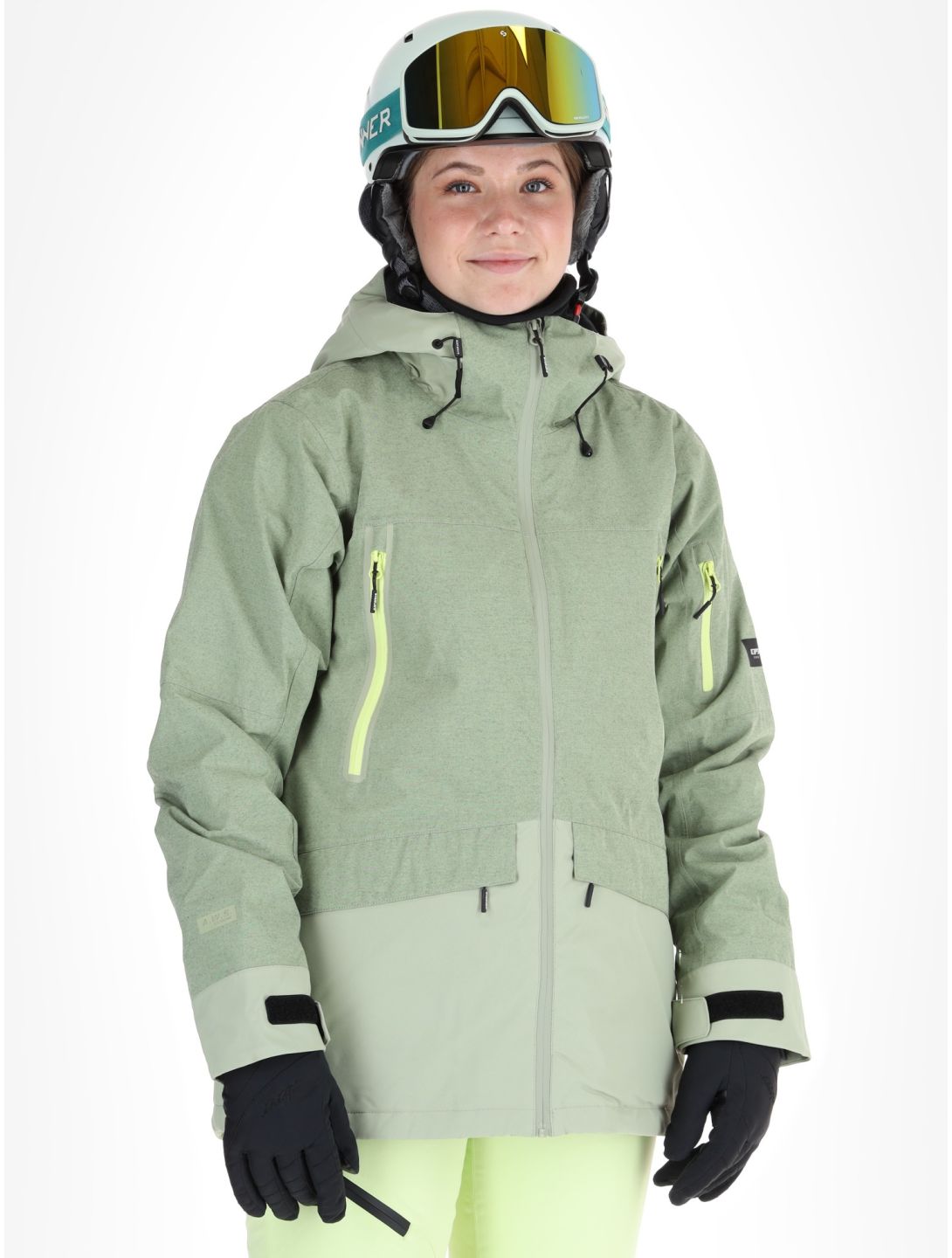 Icepeak, Cavour ski jacket women Asparagus green 