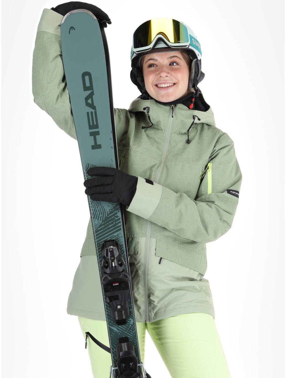 Icepeak, Cavour ski jacket women Asparagus green 