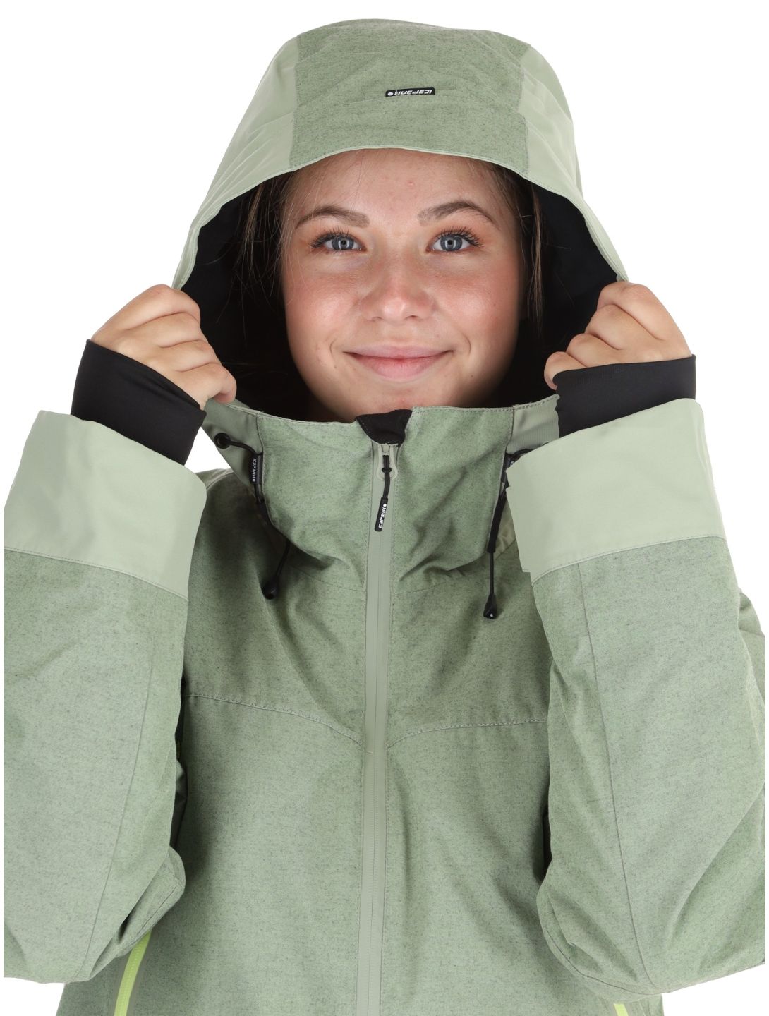 Icepeak, Cavour ski jacket women Asparagus green 