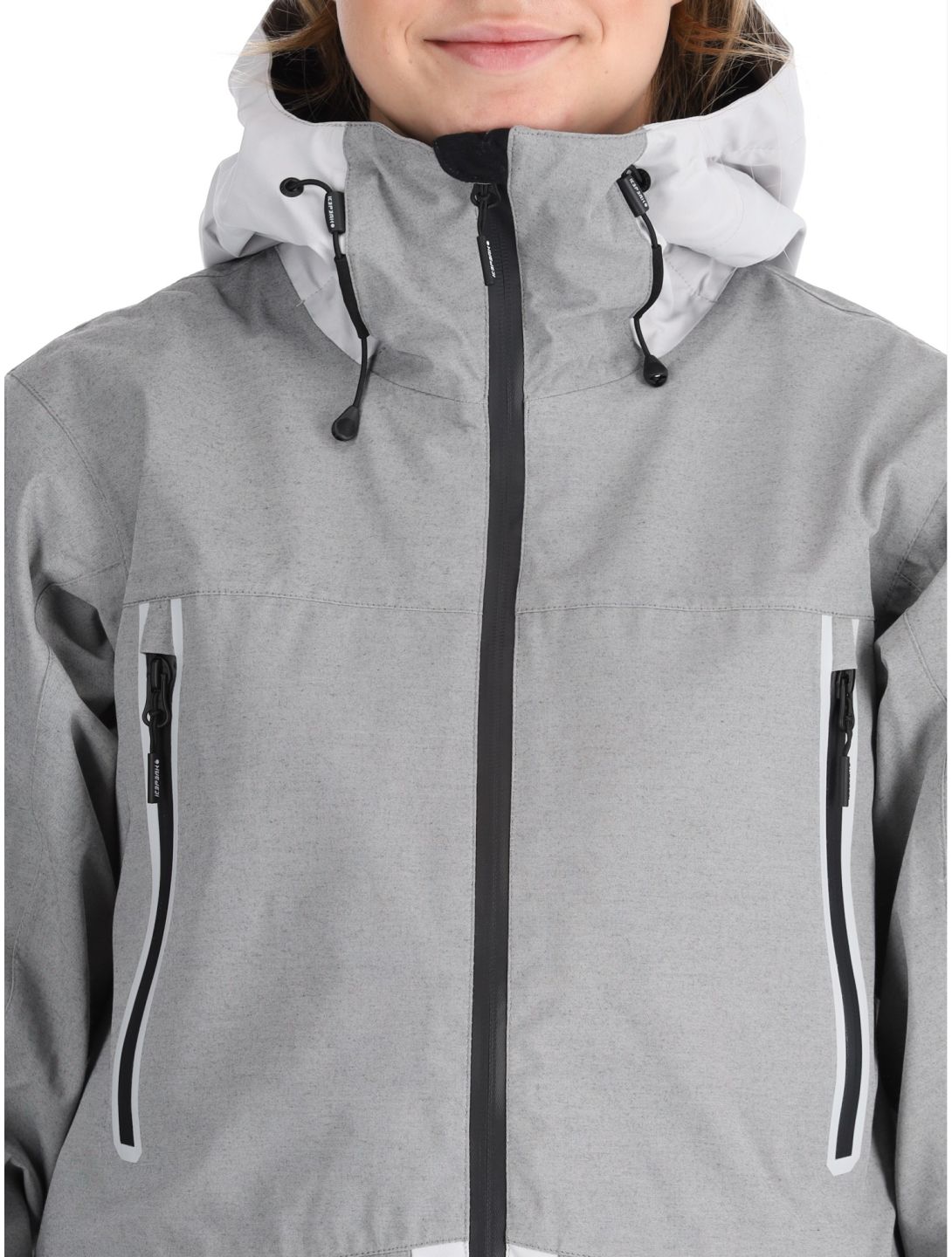 Icepeak, Cavour ski jacket women Light Grey grey 