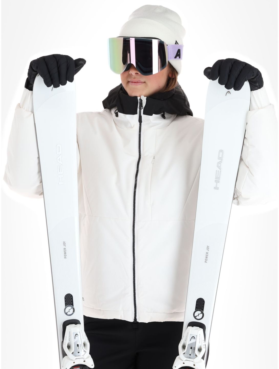 Icepeak, Cham ski jacket women Powder white 