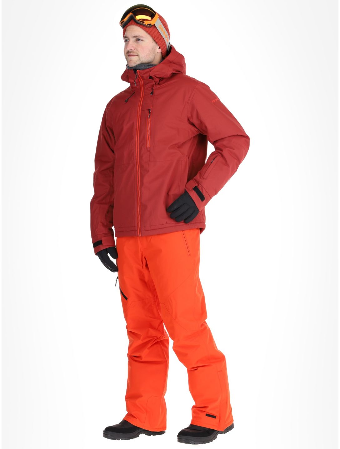 Icepeak, Chester ski jacket men Burned Orange orange 