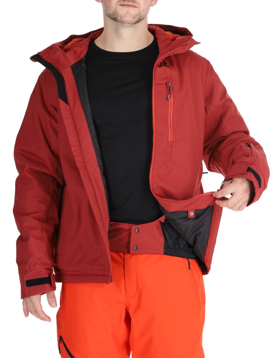 Icepeak, Chester ski jacket men Burned Orange orange 