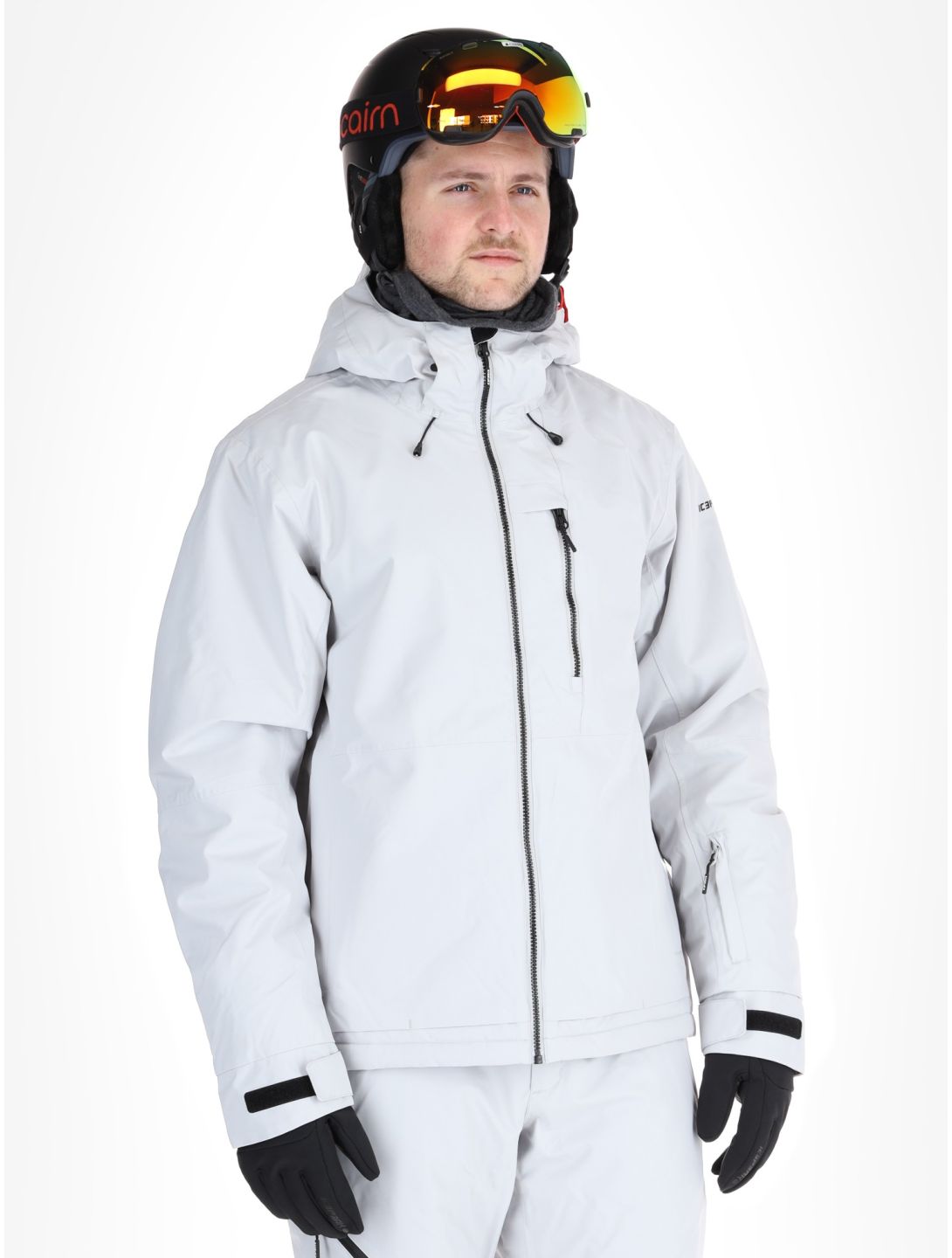 Icepeak, Chester ski jacket men Light Grey grey 