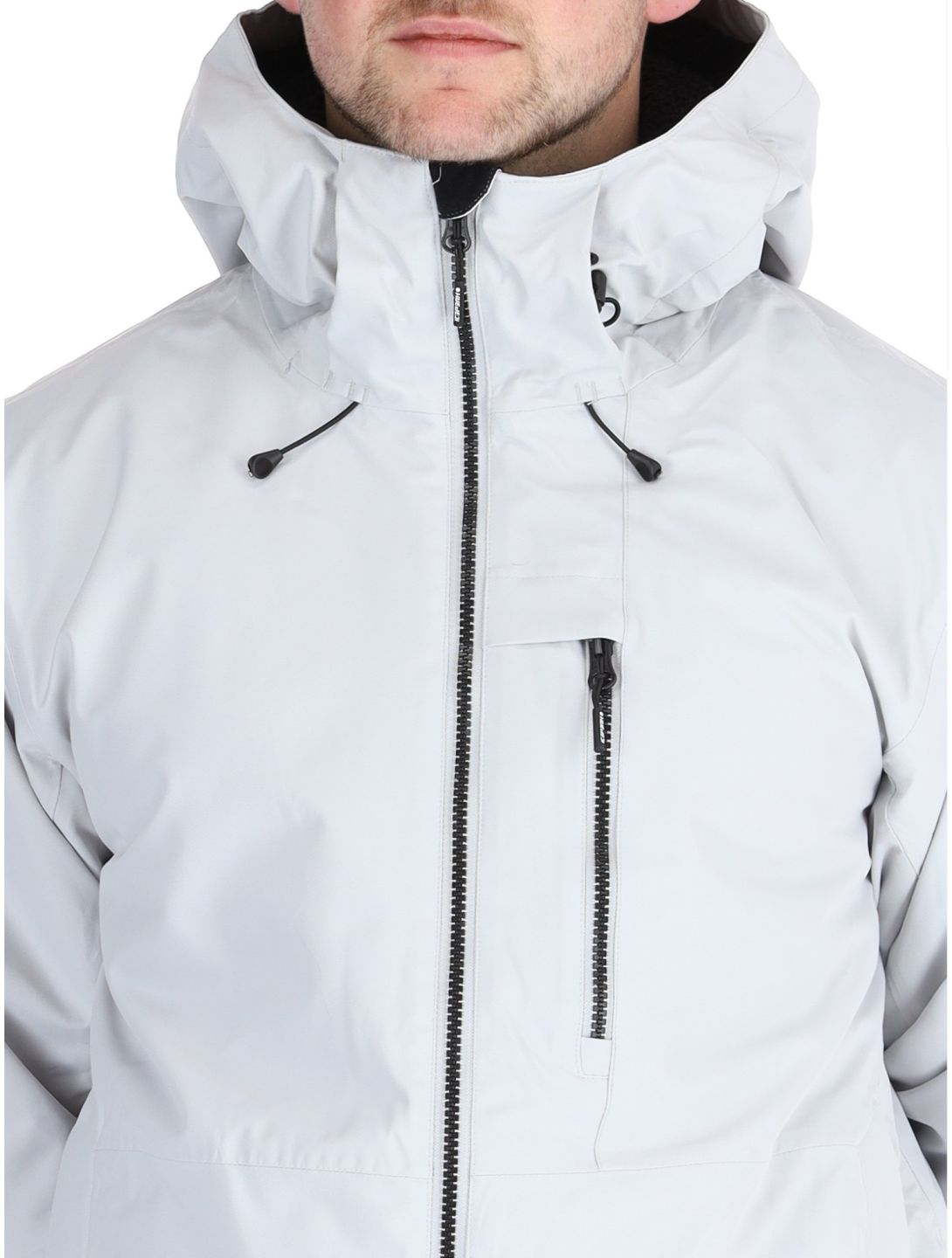 Icepeak, Chester ski jacket men Light Grey grey 