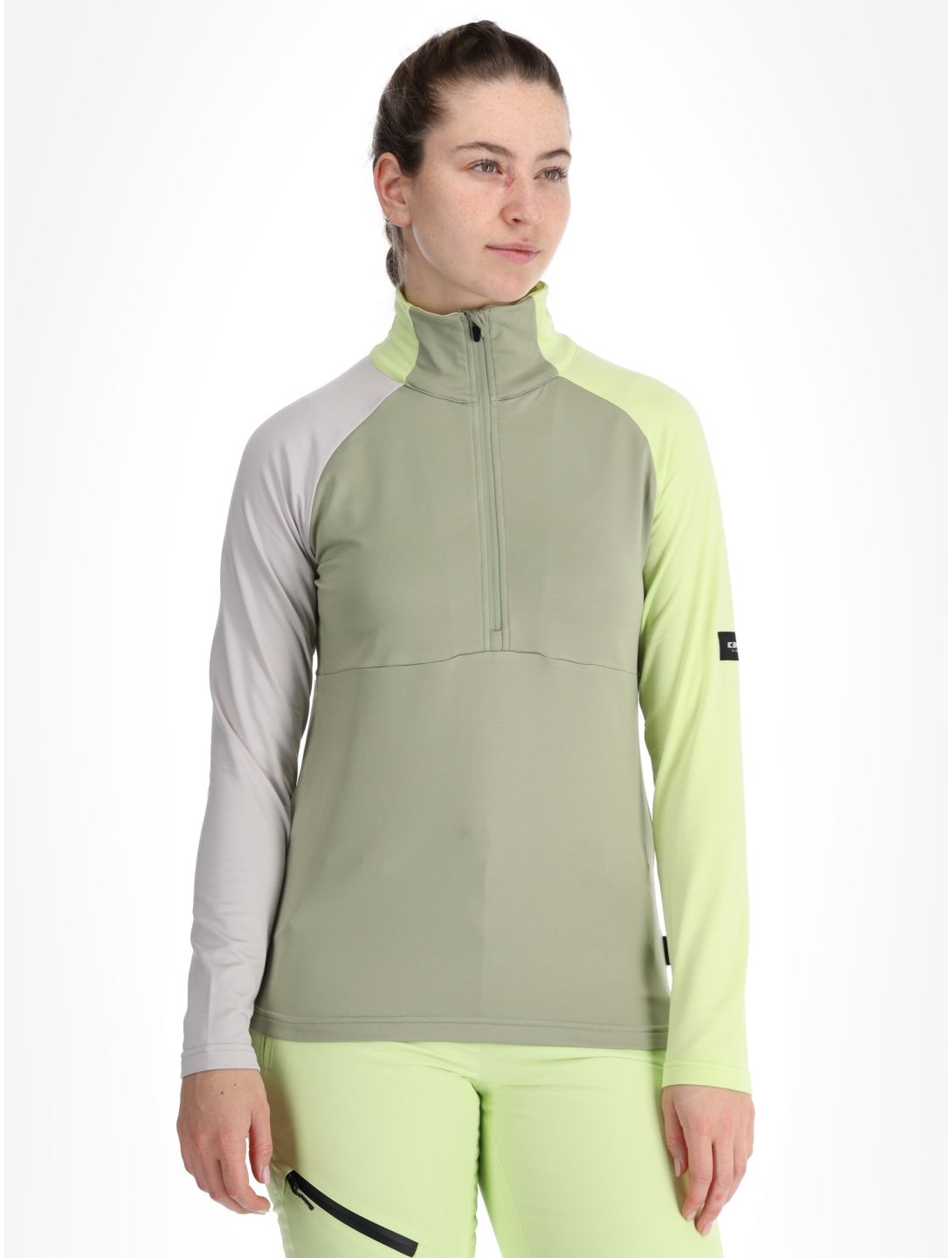 Icepeak, Clovis pullover women Asparagus green 