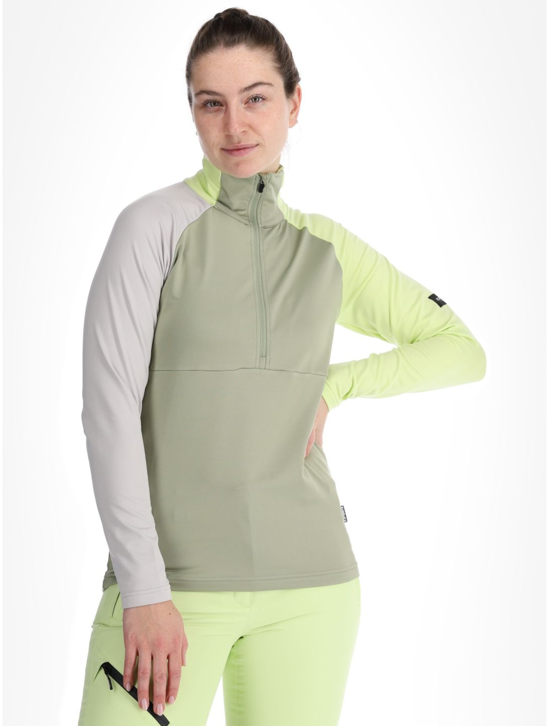 Icepeak, Clovis pullover women Asparagus green 