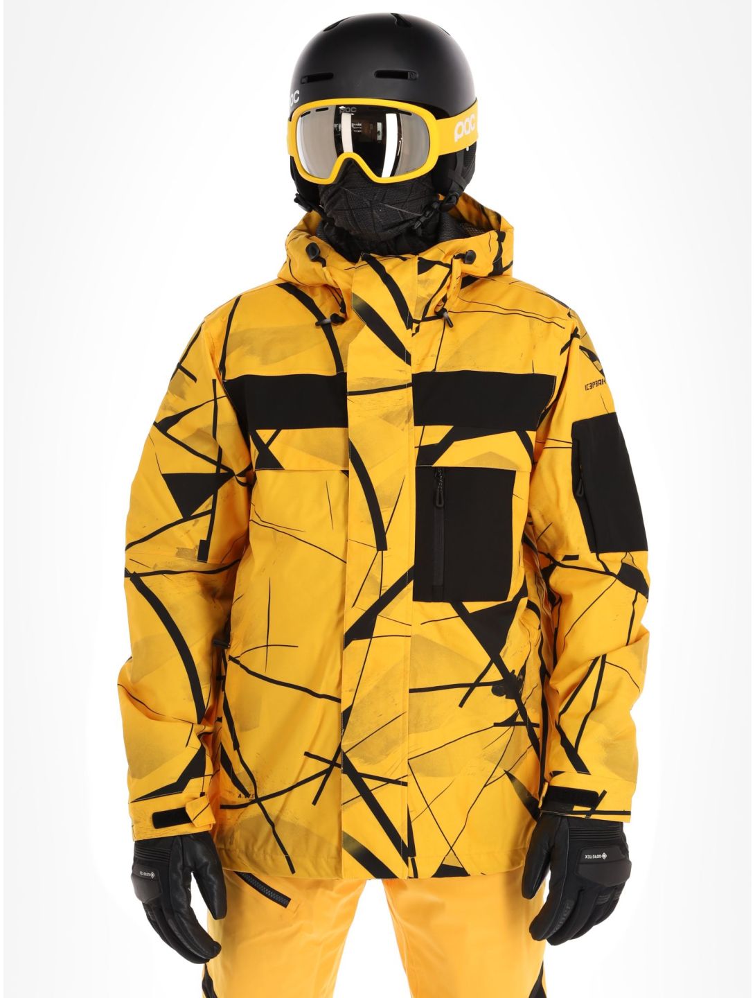 Icepeak, Clymer ski jacket men Yellow yellow 