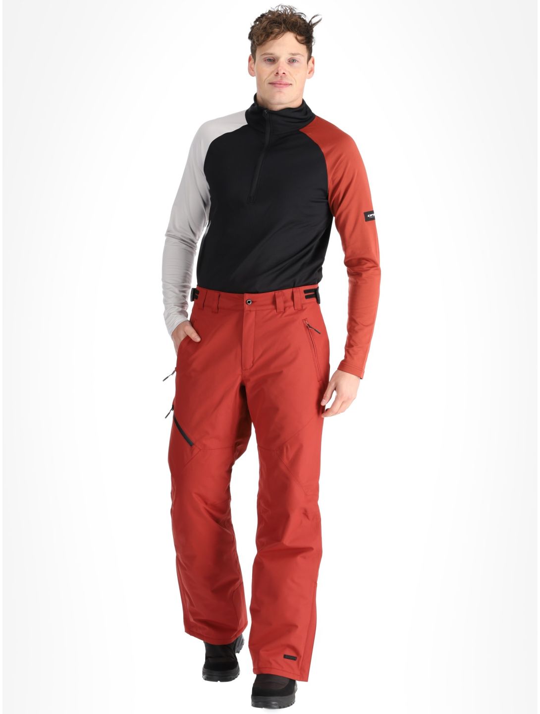 Icepeak, Colman ski pants men Burned Orange orange 