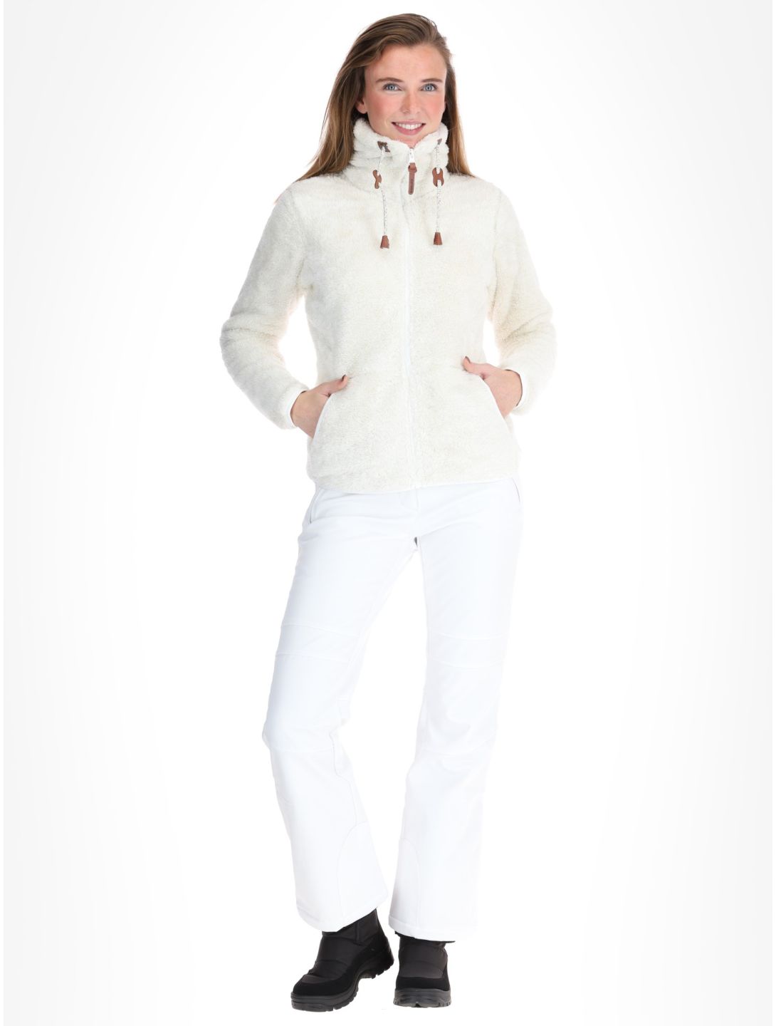 Icepeak, Colony jacket women Natural White white 