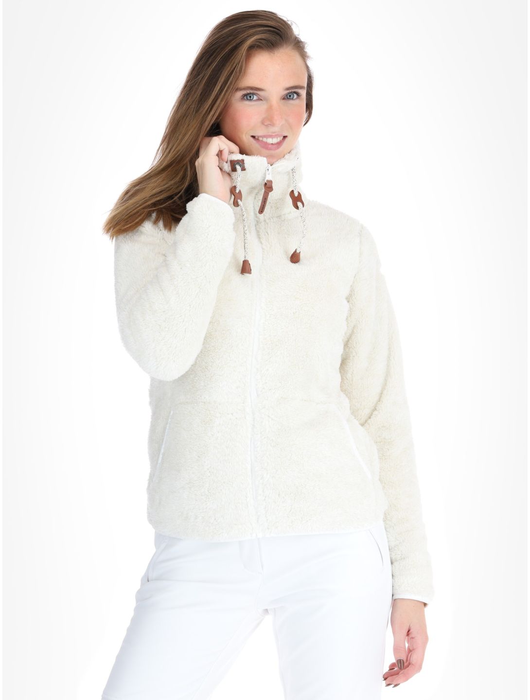 Icepeak, Colony jacket women Natural White white 