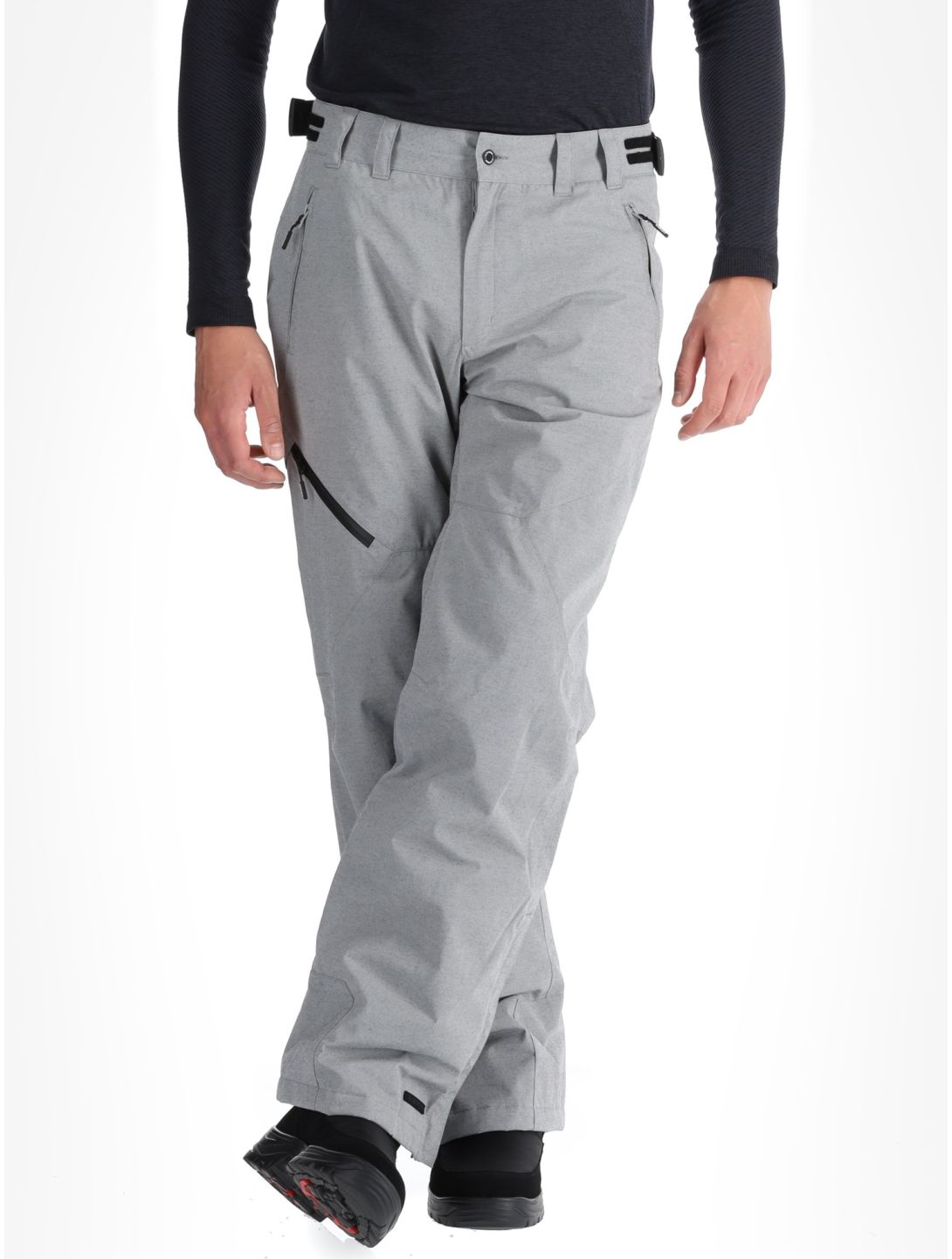 Icepeak, Connel ski pants men Light Grey grey 