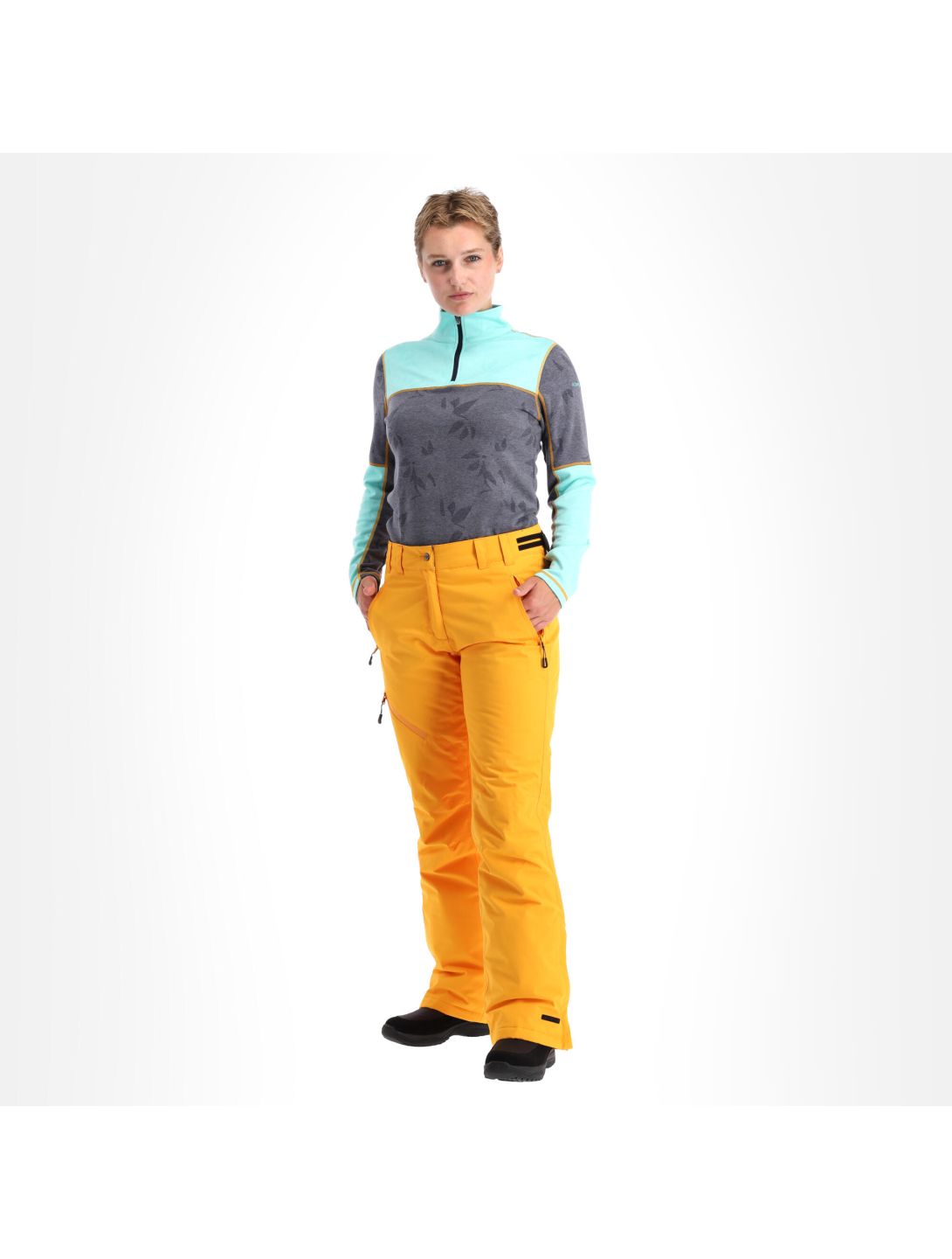 Icepeak, Curlew ski pants women abricot orange 