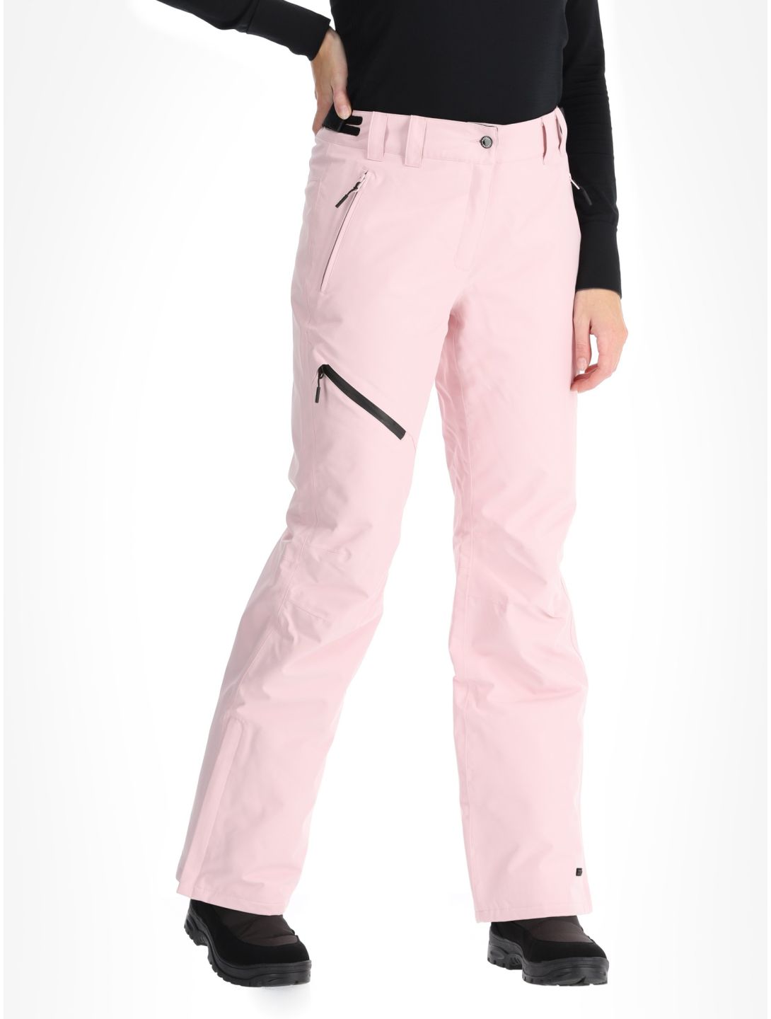 Icepeak, Curlew ski pants women Baby Pink pink 