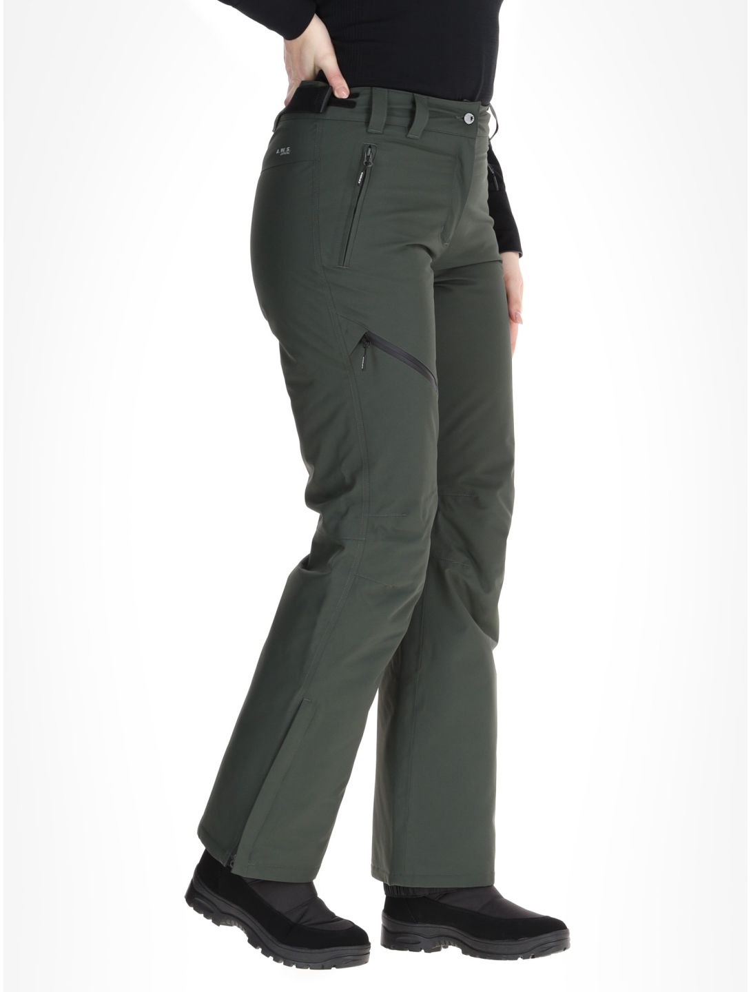 Icepeak, Curlew ski pants women Dark Olive green 