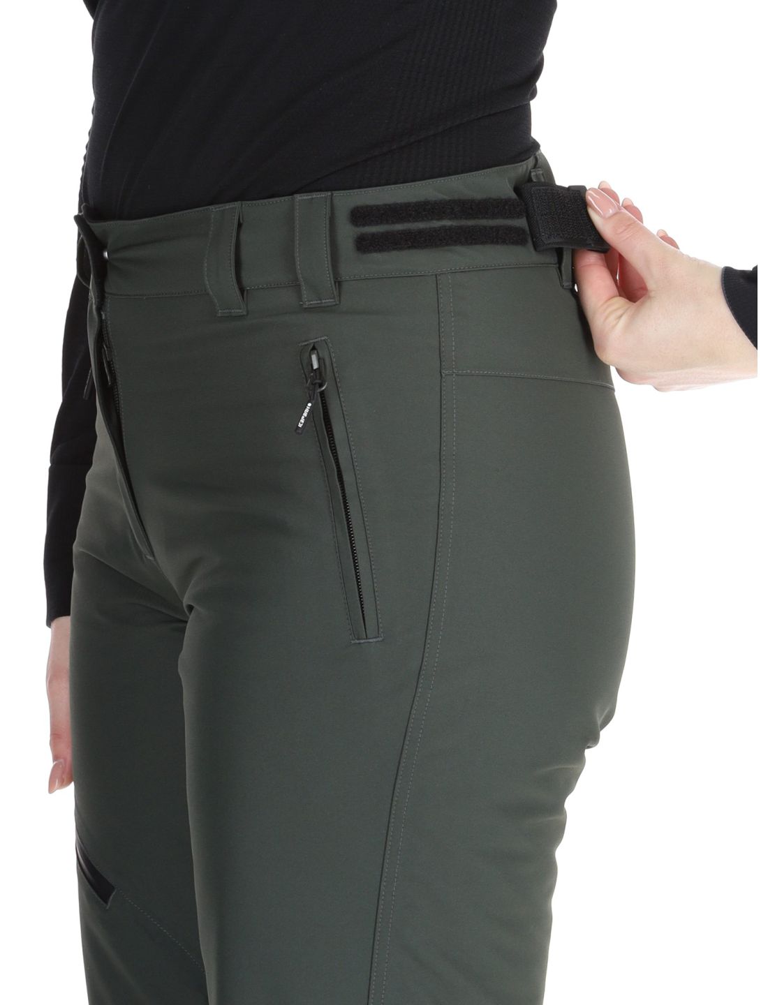 Icepeak, Curlew ski pants women Dark Olive green 