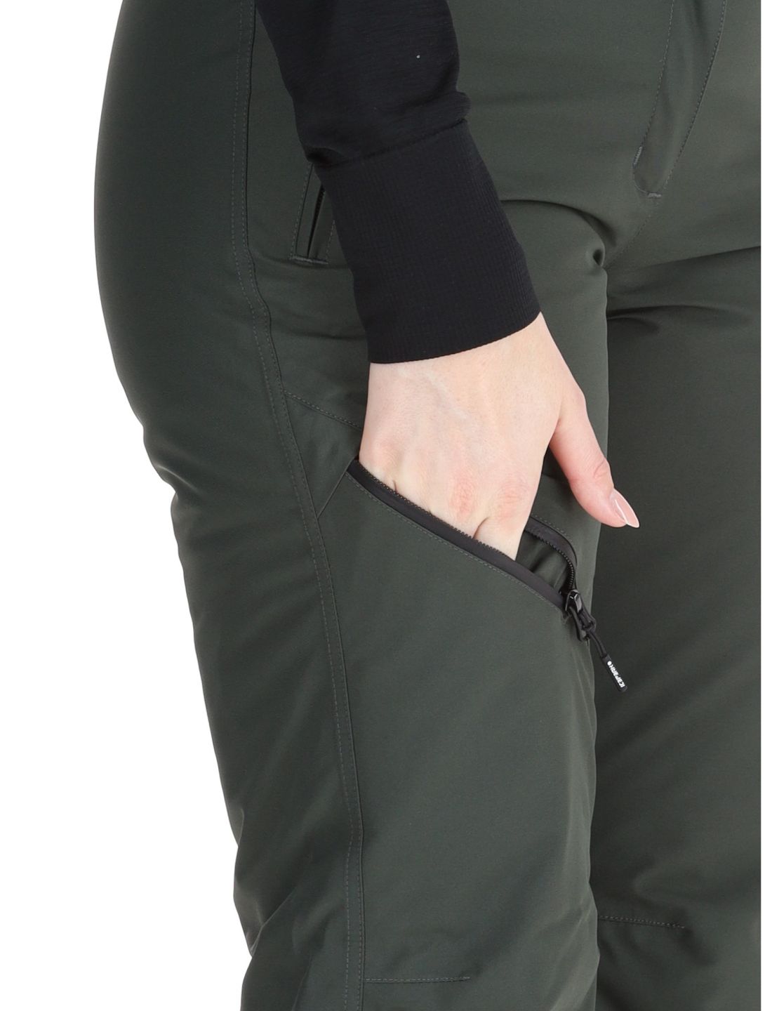 Icepeak, Curlew ski pants women Dark Olive green 