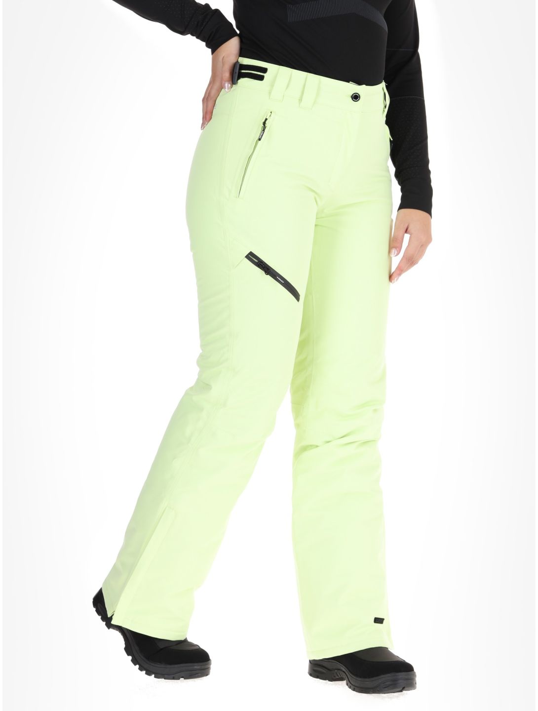 Icepeak, Curlew ski pants women Light Green green 