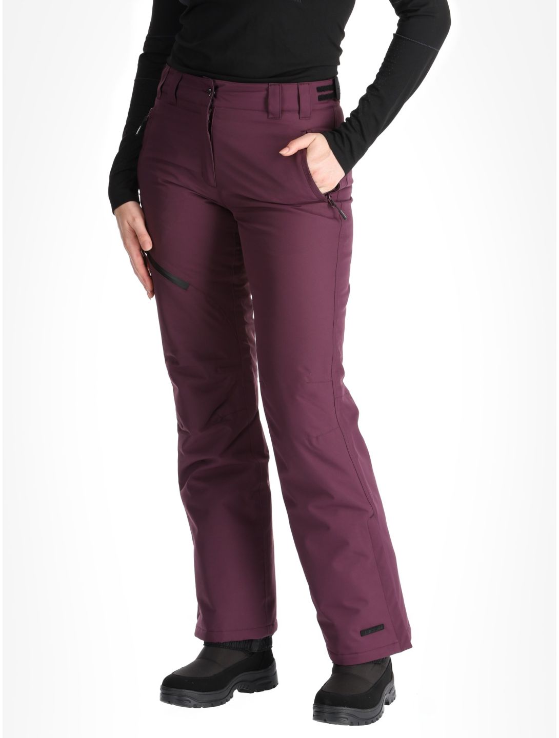 Icepeak, Curlew ski pants women Plum purple 