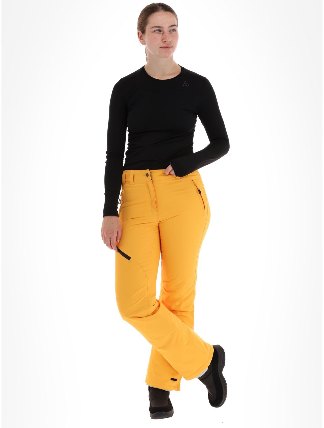 Icepeak, Curlew ski pants women Yellow yellow 