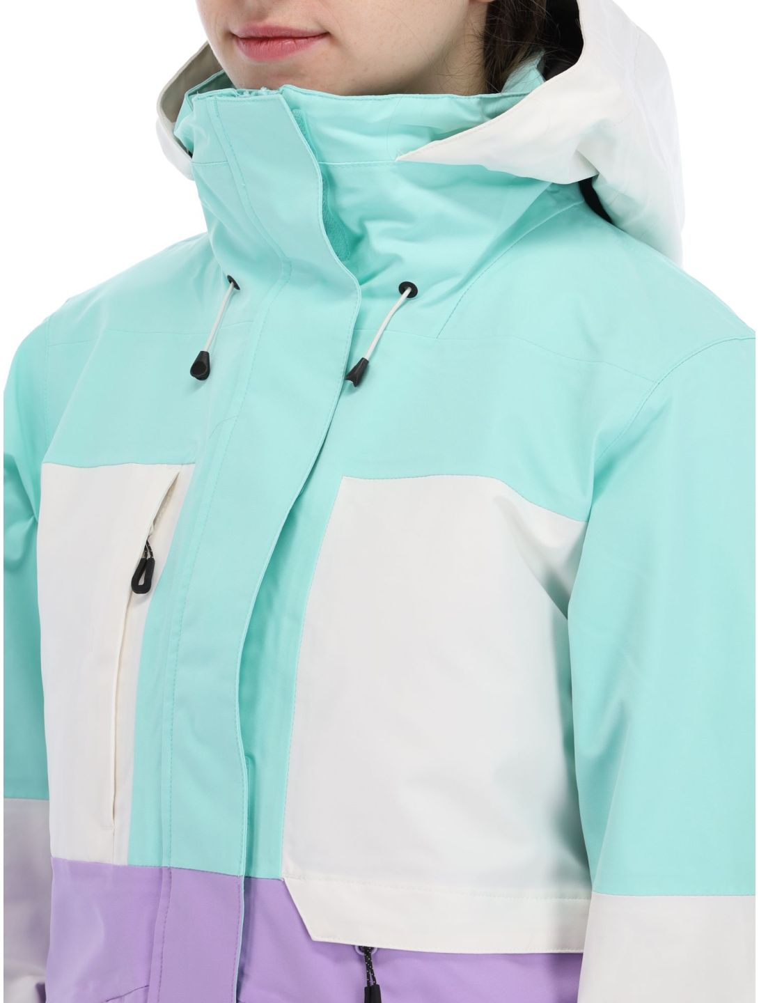 Icepeak, Curran ski jacket women Light Green green, purple 