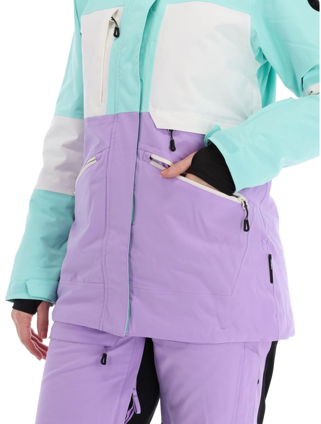 Icepeak, Curran ski jacket women Light Green green, purple 