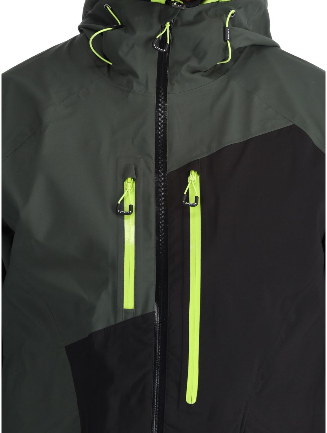 Icepeak, Dalzell hardshell ski jacket men Black black 