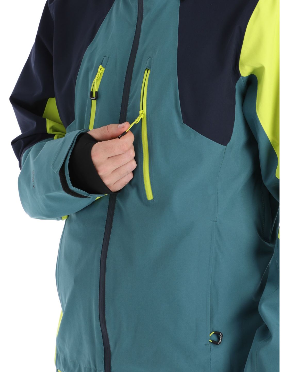 Icepeak, Dassow hardshell ski jacket men Emerald green 