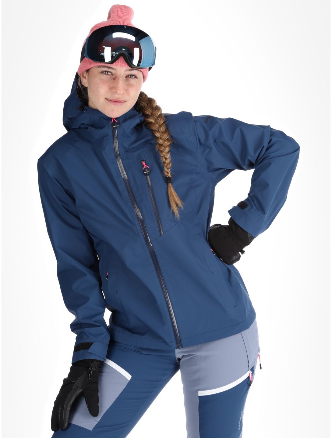 Icepeak, Deblois hardshell ski jacket women Navy Blue blue 