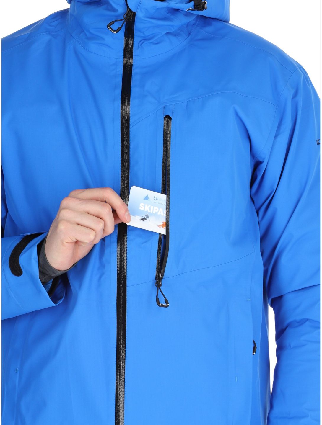 Icepeak, Decatur hardshell ski jacket men Blue blue 