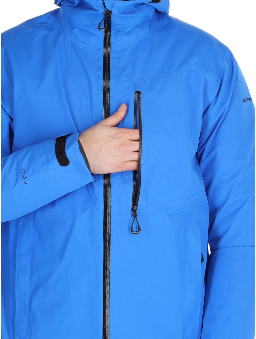 Icepeak, Decatur hardshell ski jacket men Blue blue 