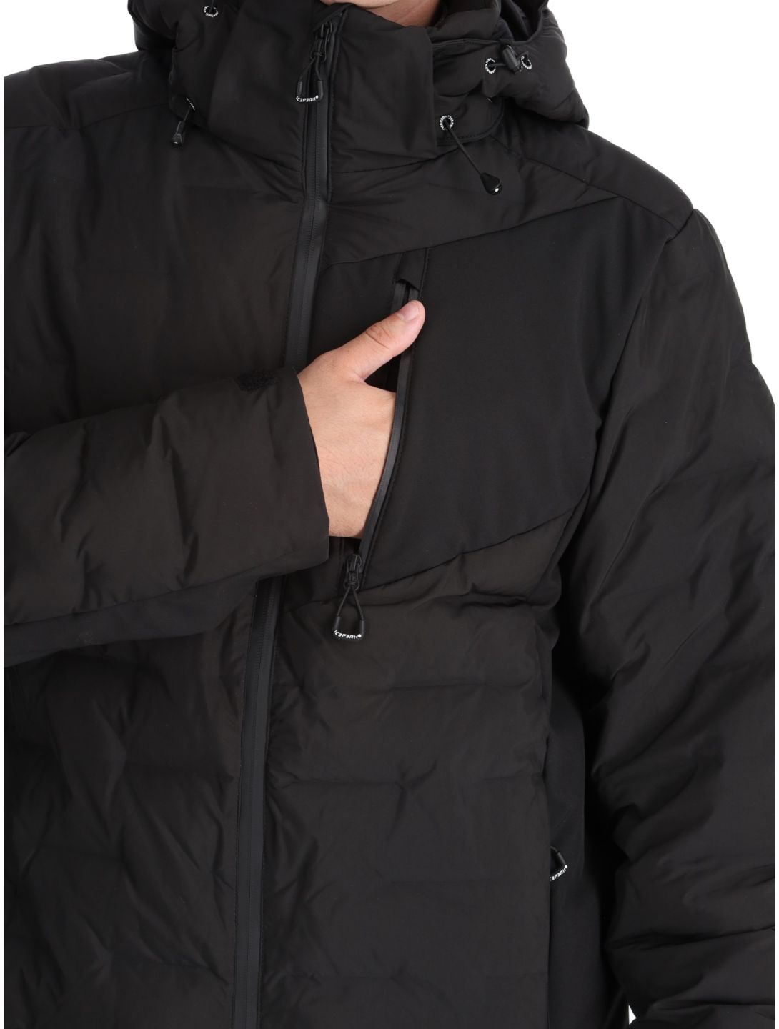 Icepeak, Dickinson ski jacket men Black black 