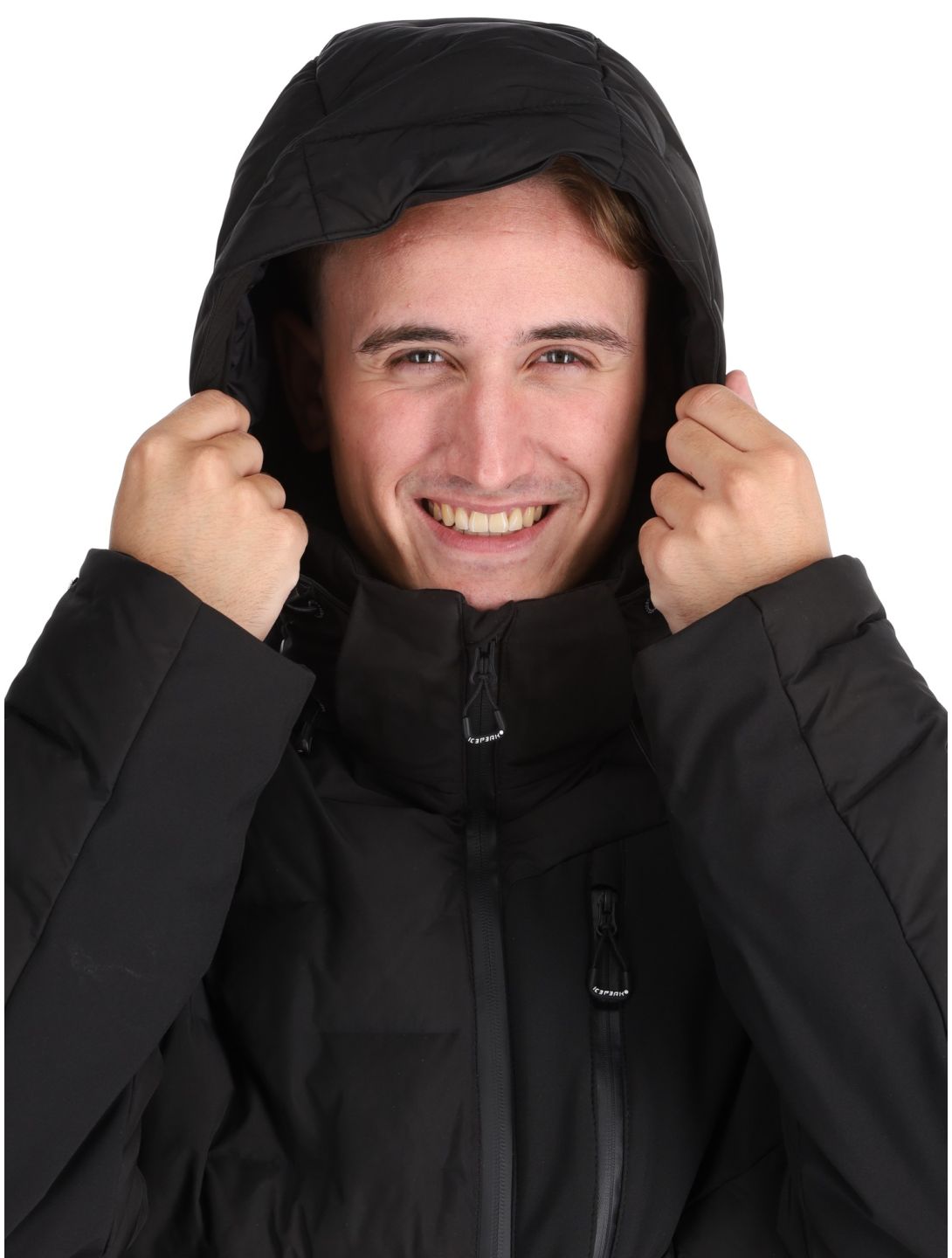 Icepeak, Dickinson ski jacket men Black black 