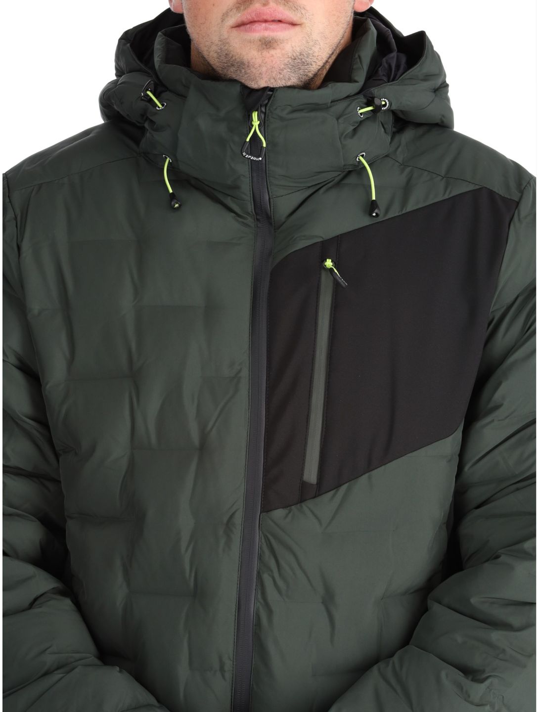 Icepeak, Dickinson ski jacket men Dark Olive green 