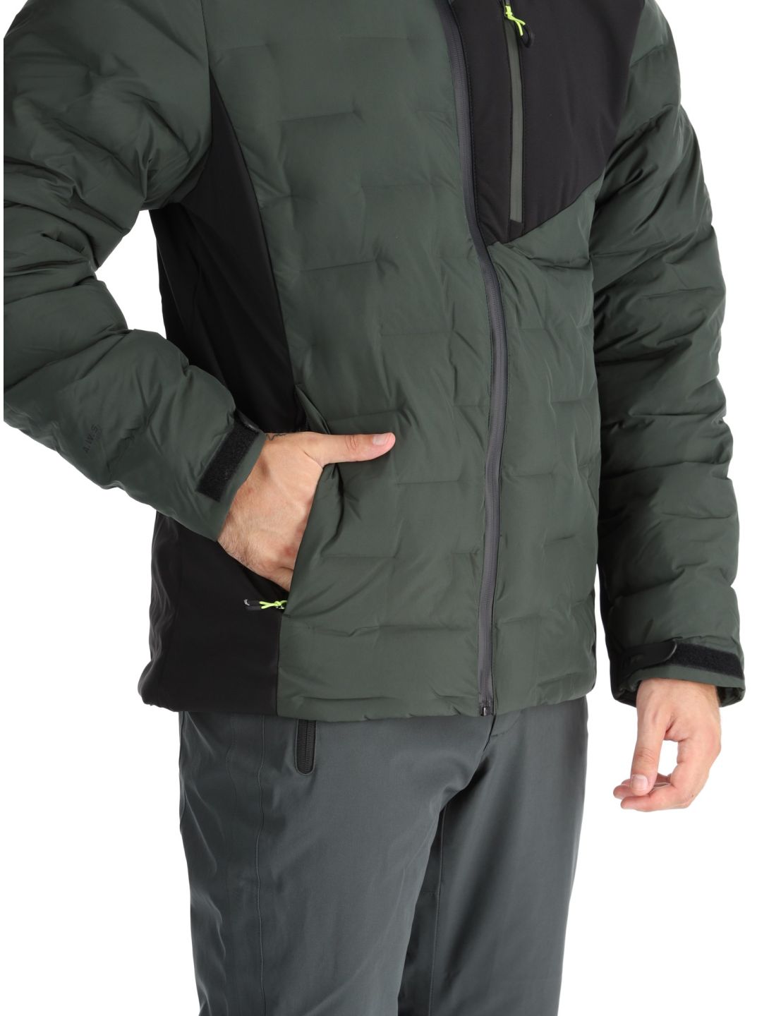 Icepeak, Dickinson ski jacket men Dark Olive green 