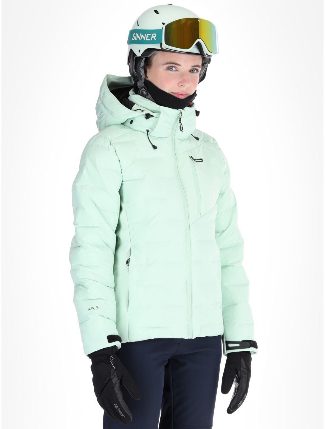 Icepeak, Dillingen ski jacket women Aloe green 