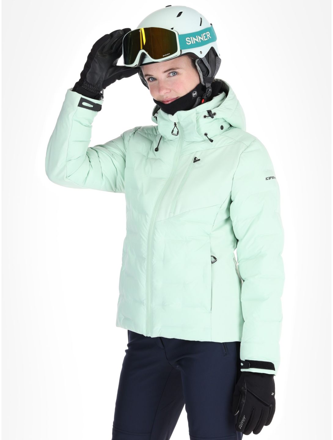 Icepeak, Dillingen ski jacket women Aloe green 