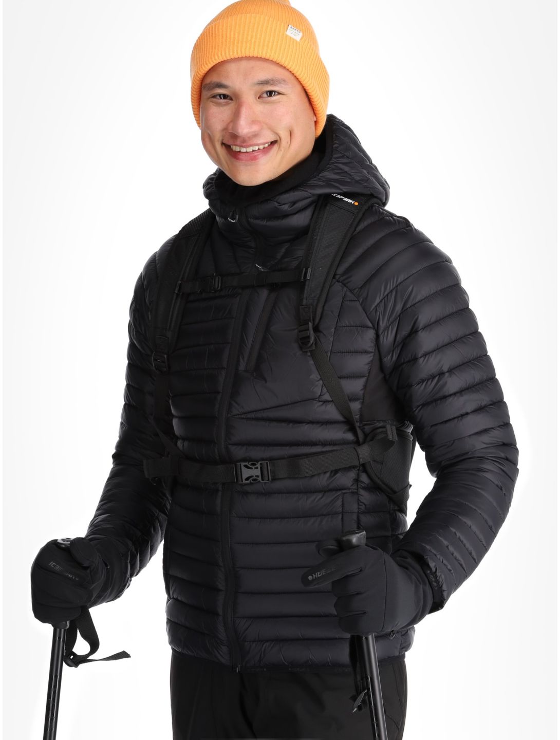 Icepeak, Dillon down jacket men Black black 